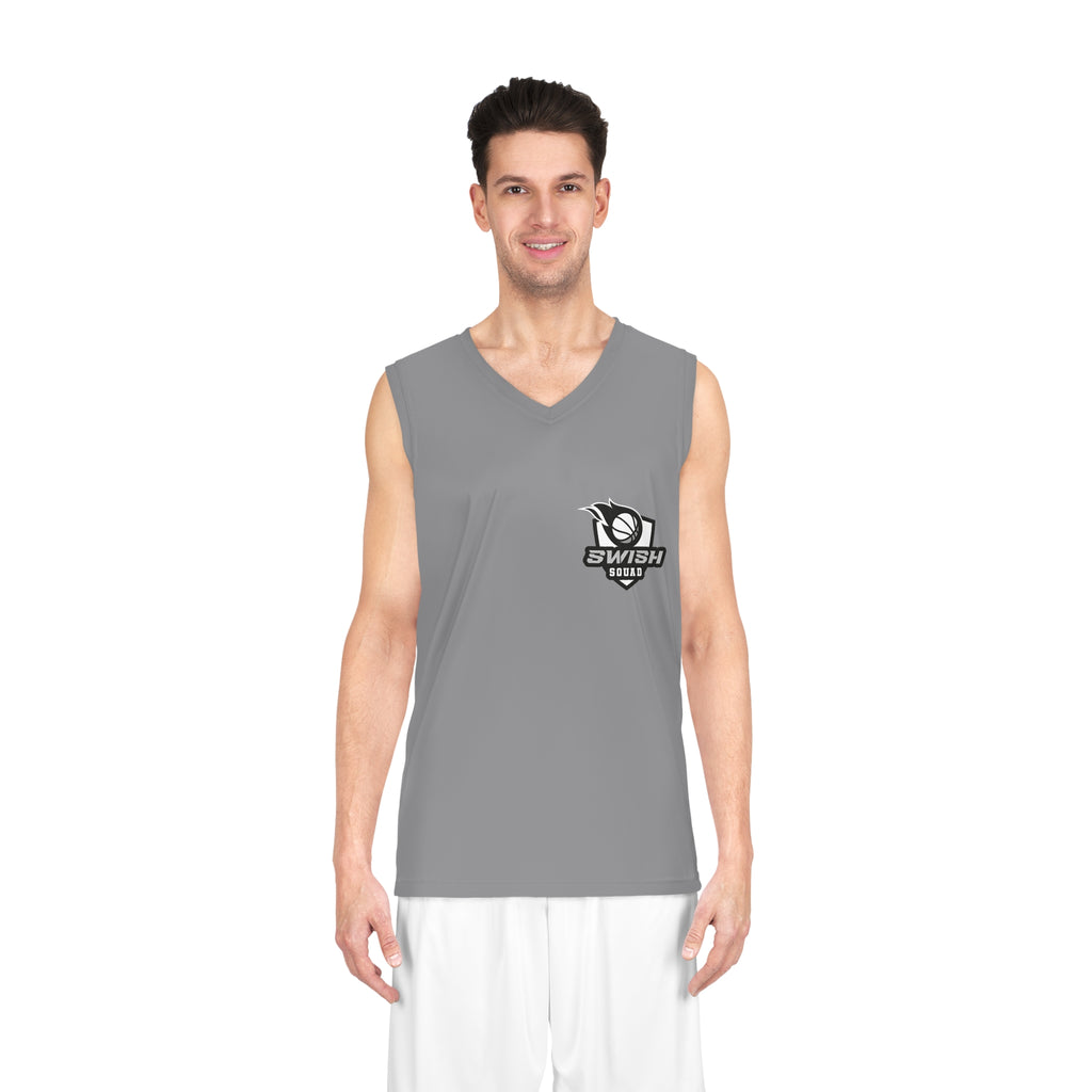 Cool Gray Basketball Jersey