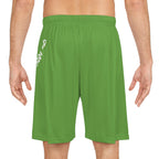 Light Green Swish Squad Basketball Shorts — 'Join the Squad' Athletic Shorts
