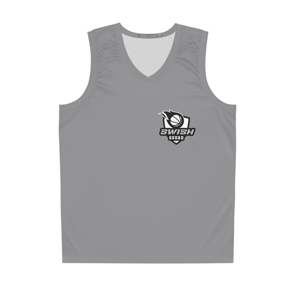 Cool Gray Basketball Jersey
